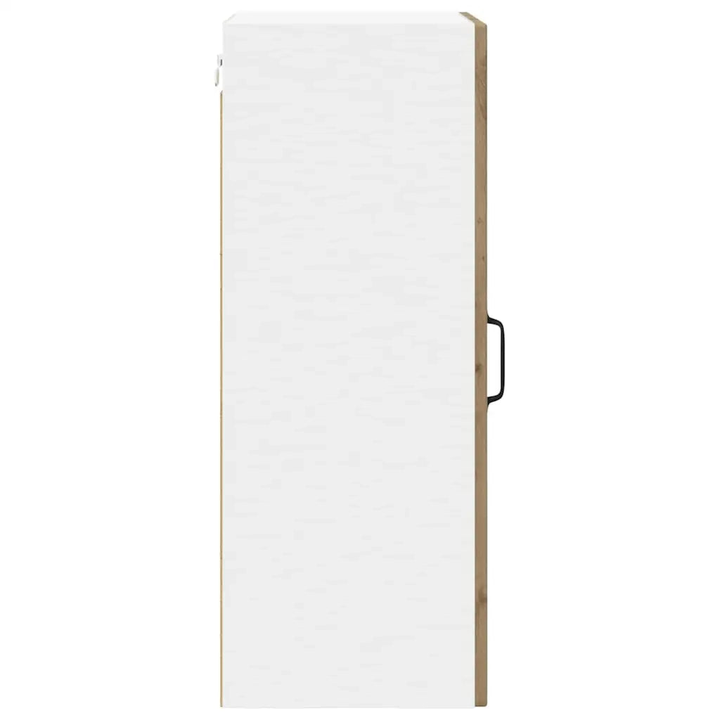 Mobile in vetro da parete LUCCA 2 pcs Rovere Artigianale