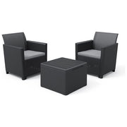 Keter Claire Balcony Set Grafite