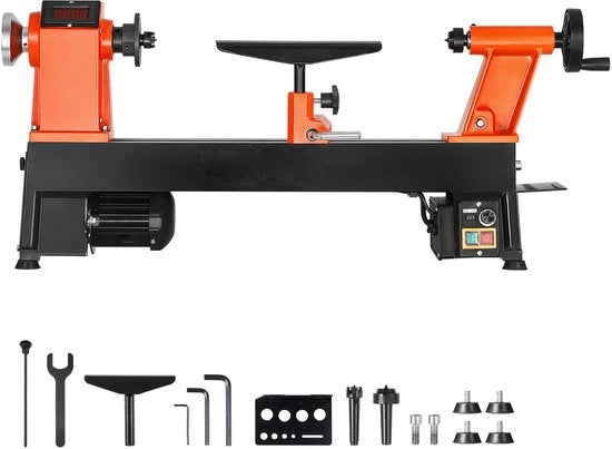 Tirante con 1 Pk/750 W, Tirante con Velocità di Rotazione Variabile da 0 a 3800 Tpm, Lavorazione di legno da 304 x 465 mm, Ideale per principianti e appassionati di fai da te nella lavorazione del legno