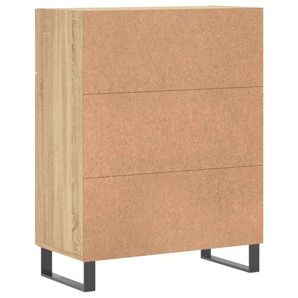 Credenza | Madia | Buffet da pranzo | Armadio da pranzo Rovere Sonoma 69,5x34x90 cm in Legno Multistrato