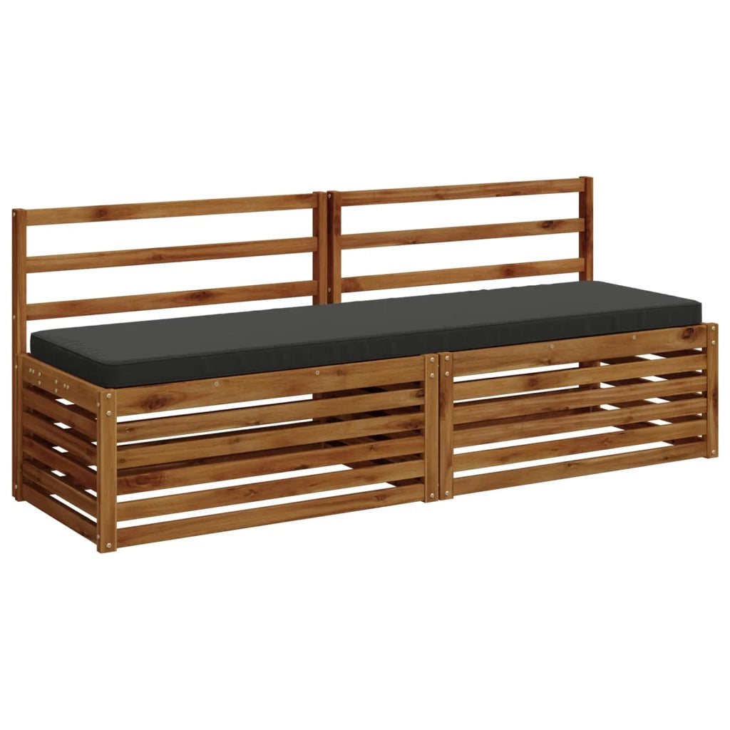 Cuscino per Panchina a 1 Pezzo VUGHT 100% Poliestere Antracite 952236