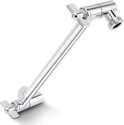 Estensore di douchi in acciaio inossidabile 25,4 cm - Regolabile a 360° - Installazione senza strumenti - Finitura cromata - Lunghezza regolabile
