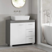 Cassettone per bagno - cassettone per bagno - contenitore di stoccaggio - 3 grandi cassetti - MDF - qualità - 30x70x64cm