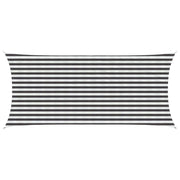 Telo Ombra Antracite e Bianco 2 x 4 m HDPE 42032760