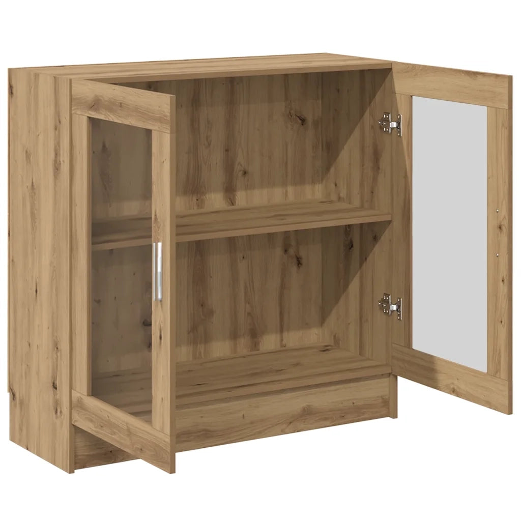 Libreria-Scaffale per Libri-Mobile di Stoccaggio Rovere Artigianale 82,5x30,5x80 cm Legno Multistrato 951219