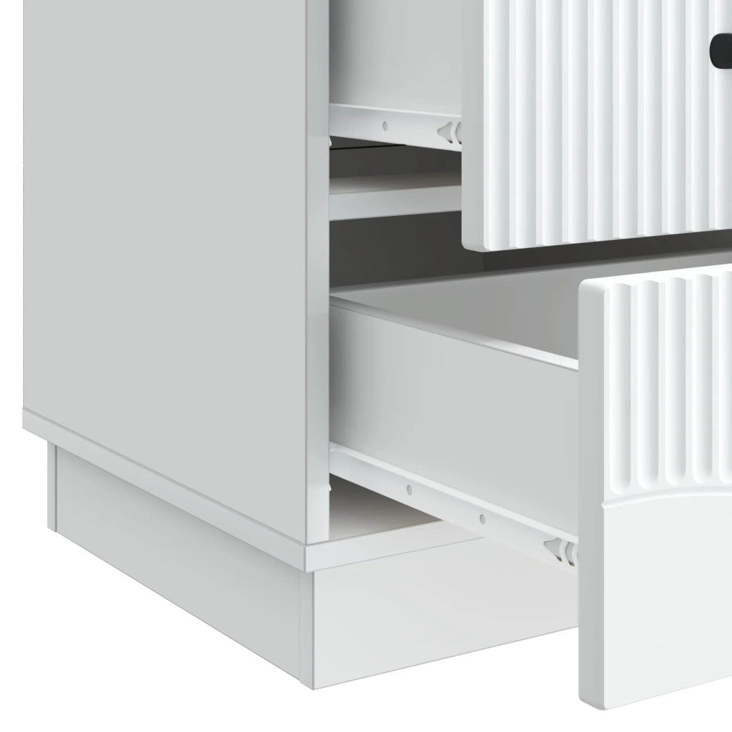 Armadio da Notte Bianco 43 x 41 x 63,5 cm Legno ingegnerizzato 895245