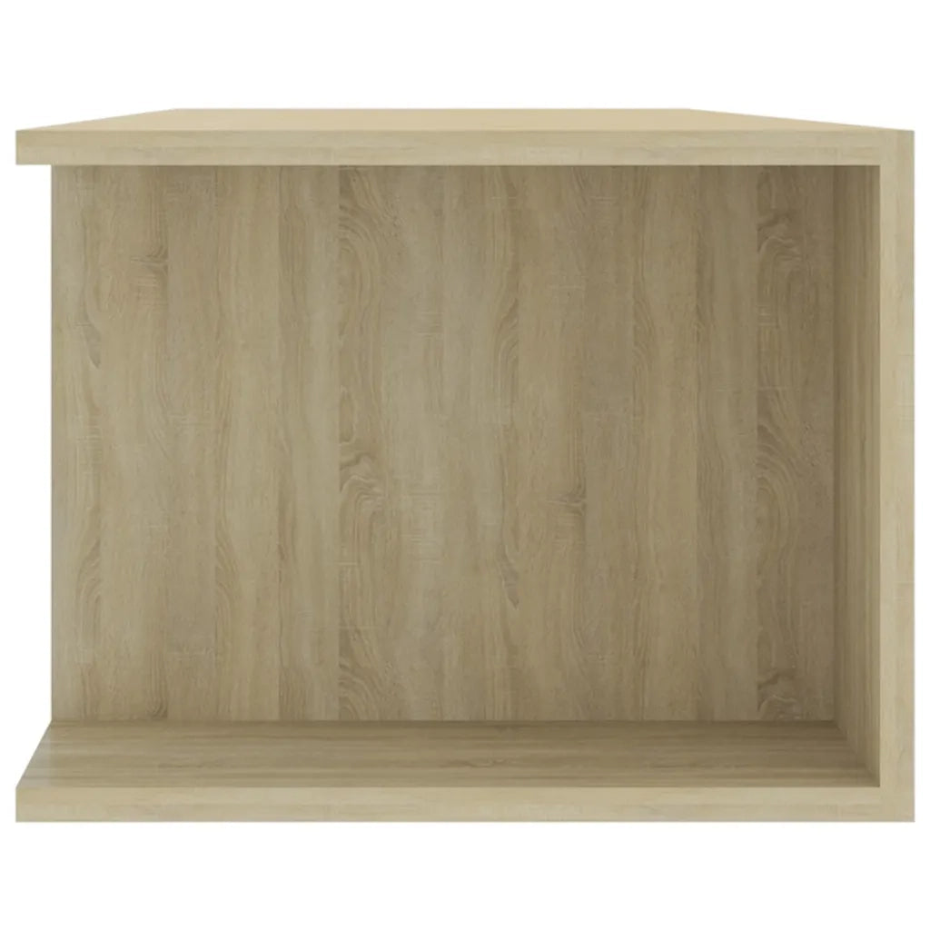 Mobile TV | Armadietto TV | Mobile Porta TV con Luci LED Rovere Sonoma 135x39x30 cm