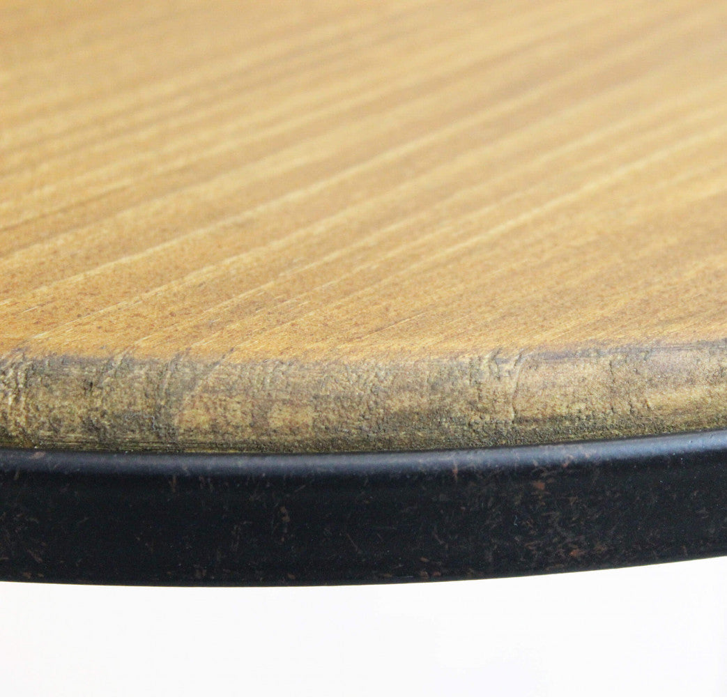 Tavolino Arkell 56x56x66,5 h cm in Legno Nero