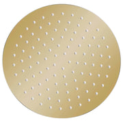 Testa Doccia a Pioggia in Acciaio Inox 25 cm Rotonda Oro 147704