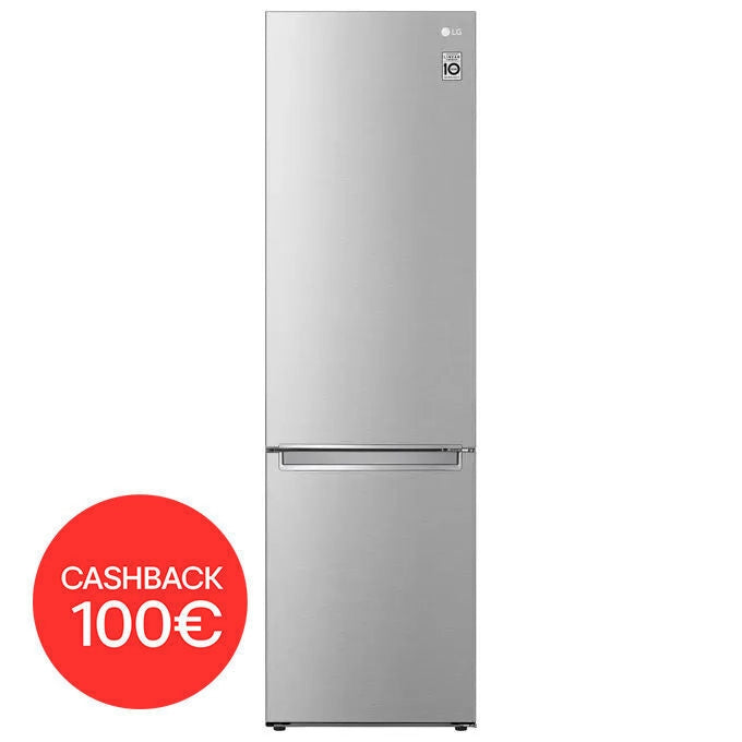 LG GBB72NSVCN Frigorifero combinato, Classe C, 384L, Wine Rack, No frost, Noble Steel