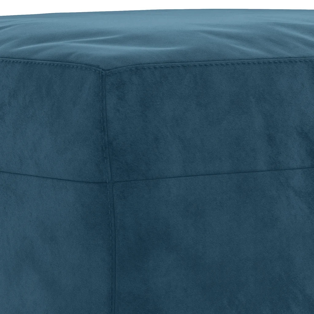 Set di Divani 4 pz Blu in Velluto 3201953