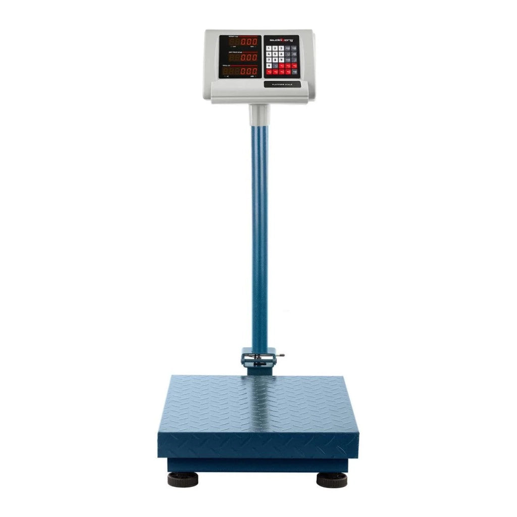 Bilancia a piattaforma industriale professionale - 150 kg / 10 g - 40 x 50 cm - Compatta 14_0000636