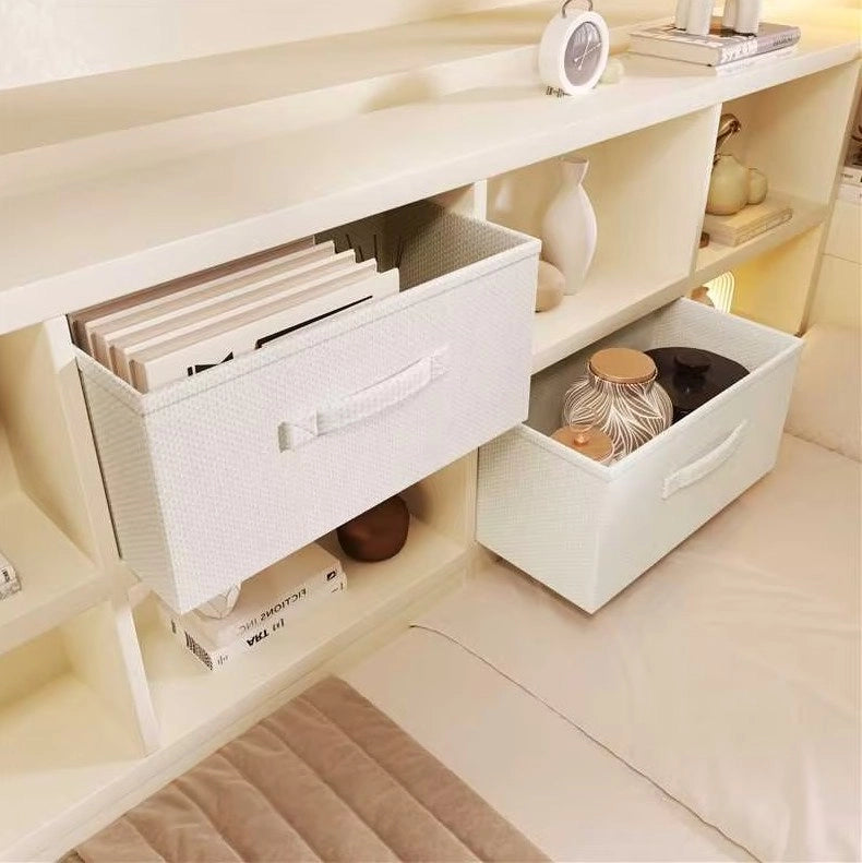 Letto 140x200 con letto estraibile, 8 vani e USB/Type-C