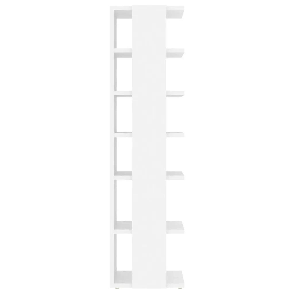Scarpiere 2 pz Bianche 27,5x27x102 cm in Legno Multistrato 808486