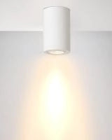Faretto soffitto Lucide Gipsy gesso bianco GU10 35W