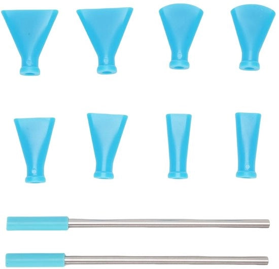 Set di pennelli per acrilico - Pennelli in rame inossidabile - Sparatori in plastica rigida - Liquido per pennelli in plastica - Per vernici acriliche - Design facile da utilizzare
