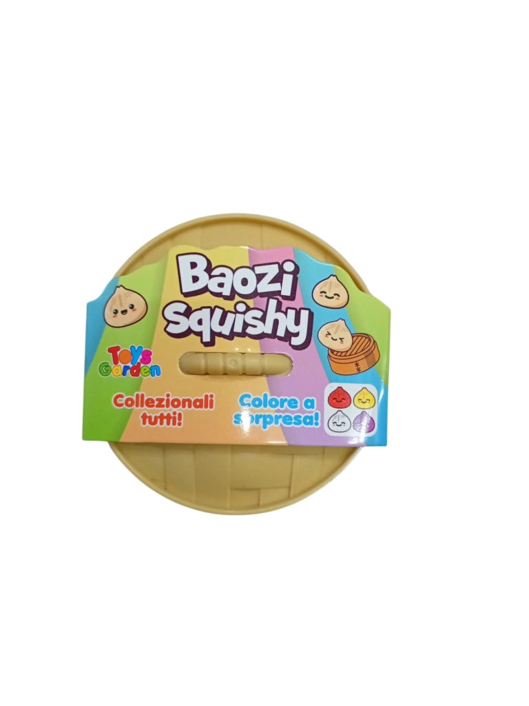 Baozi Squishy,Antistress schaccia e strizza, 1 pezzo colore casuale,Toys Garden,Eta 3+
