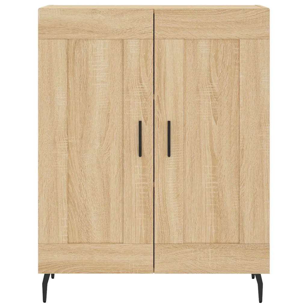 Credenza Rovere Sonoma 69,5x34x180 cm in Legno Multistrato 3198356