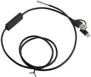 Endoscopio 1280x720 HD Camera - Camera di Ispezione Acqua-Resistente - Interfaccia di Tipo C - Supporto 3-in-1 - Cavo di 1 Metro con Conduttore Flessibile