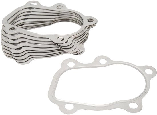 Pacco di Turbocompressore Perfetto per la Sostituzione - 10 Pezzi - Acciaio Inossidabile - Facile da Installare - Per Garrett T25/T28 - Per Silvia 200SX S13/S14 - Pacchetto di Turbocompressore