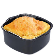 Padella a forma di torta 18 cm - Resistente al calore - Antiaderente - Adatto per HD9925/HD9860/HD9905 - Ferro di sicurezza alimentare - Ideale per frittelle e pizza - Padella per torte