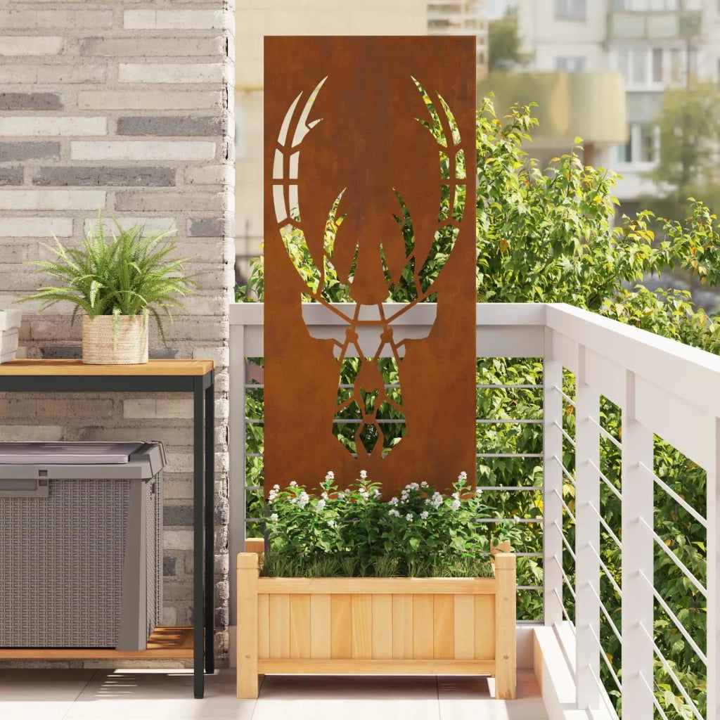 Schermo per privacy in giardino Ruggine 50 x 140 cm CFW8391109