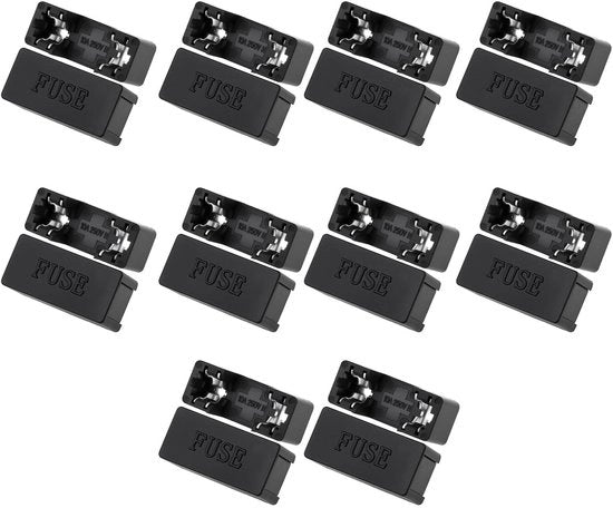 Contenitore di Interruttori - 10 Pezzi - Adatto per Interruttori 5x20mm - Utile per Elettronica - Interruttori Cermici e in Vetro - 10A/250V
