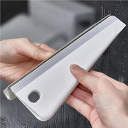 Mini aspiratore multiuso per pulire vetri con schiuma di gomma, schiacciatore e strumento di pulizia per vetri, porte doccia, specchi e superfici di bagno e cucina, parabrezza e vetri di auto.