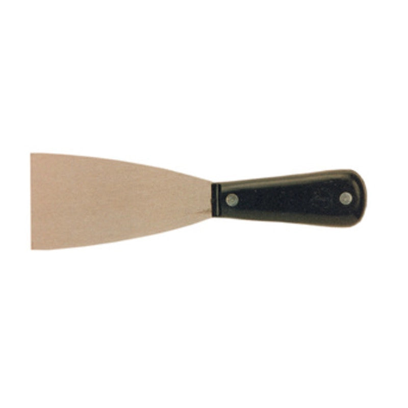 SPATOLA MANICATA NERA ART.504  80 MM- 12,0 pz