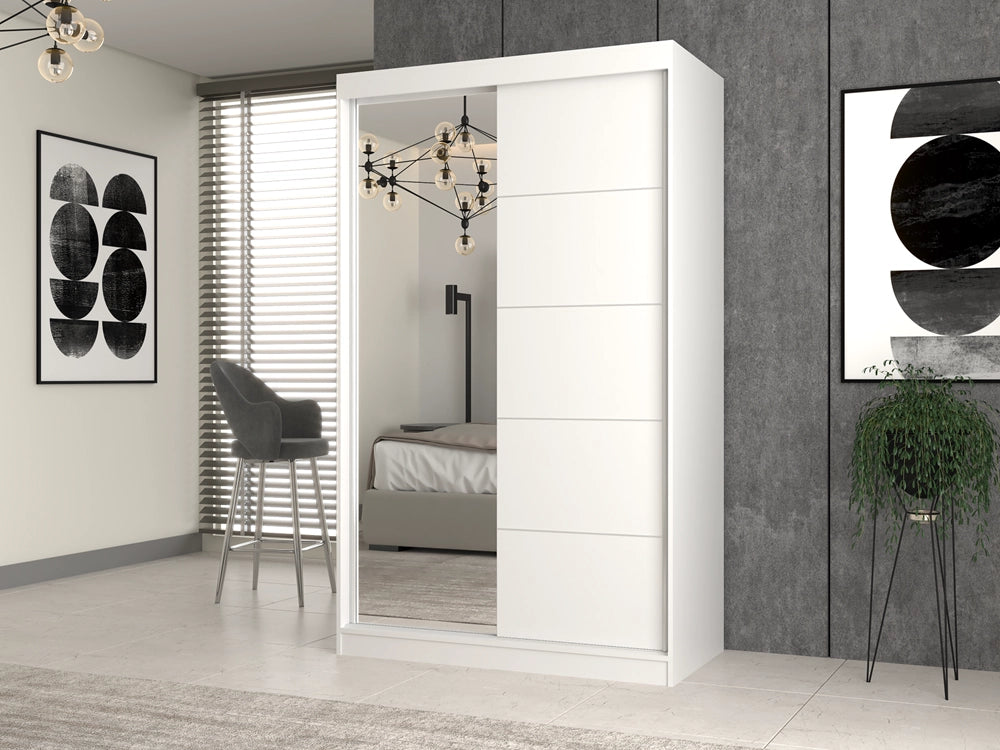 Armadio IGA 120 A/C bianco guardaroba