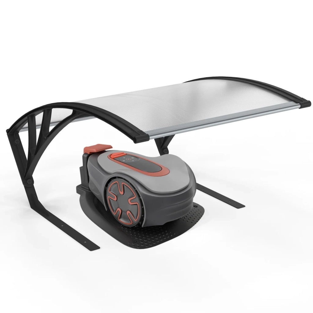 IDMarket - Tettuccio di protezione UV in policarbonato per rasaerba robot grigio antracite