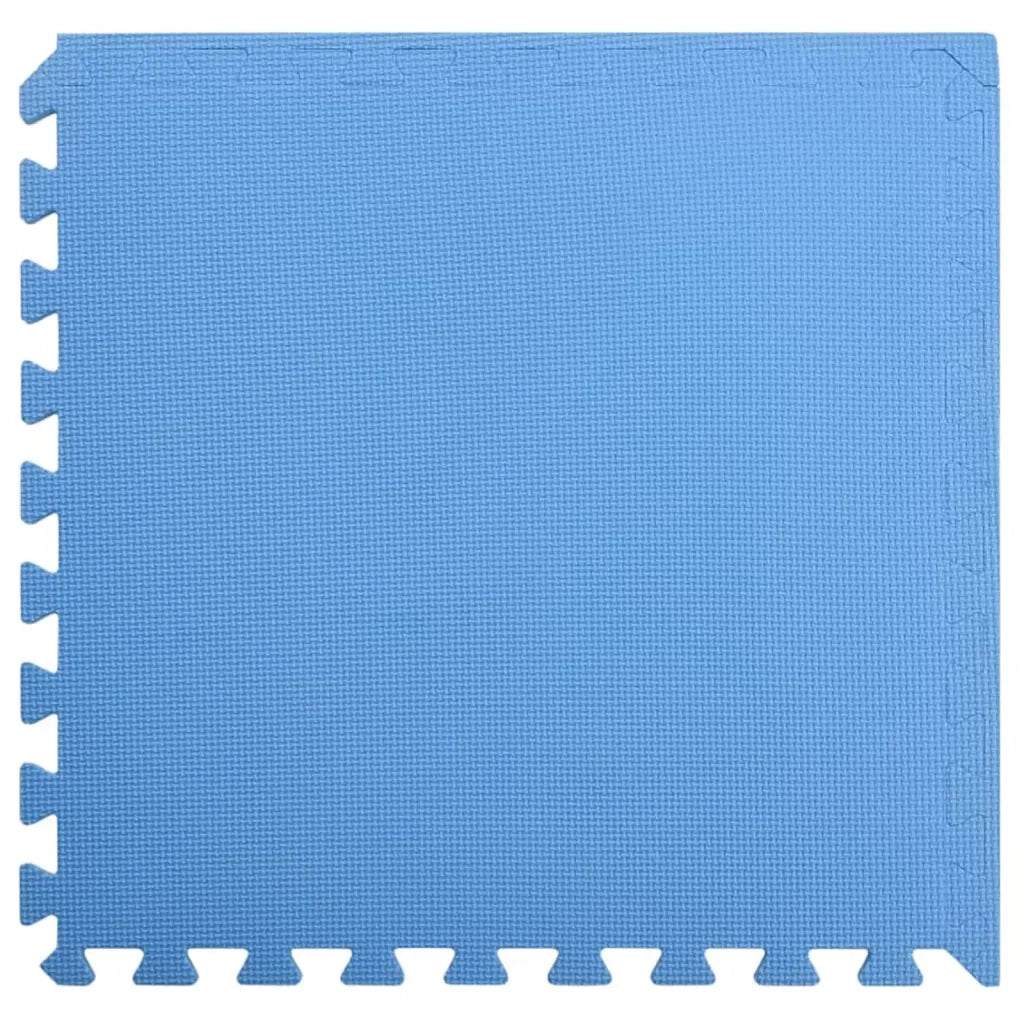 Tappetino a Incastro 24 pz 8,64 ãŽ¡ Schiuma EVA Blu cod mxl 76924