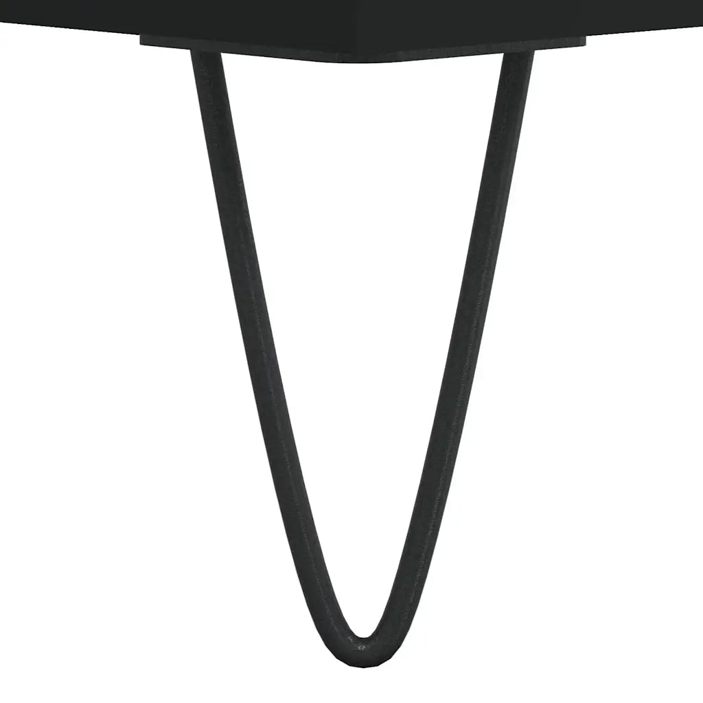 Scarpiera-Scaffale per scarpe Nera 60x35x105 cm in Legno Multistrato 543996