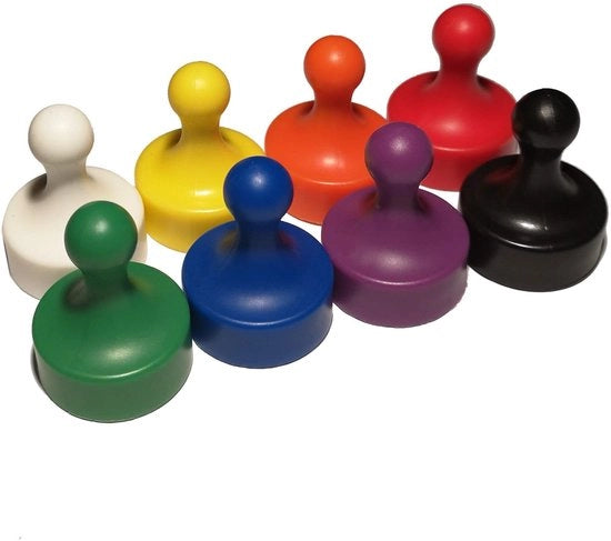 Magnetismo XXL 8 colori Ø 29 mm 37 mm alto