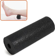 Fasciarol Compatta per Fitness e Yoga - Ideale per Acupressione e Fasciite Plantare - 15 x 5 cm Rullo Gimnastico per Schiena, Piedi e Colonna Vertebrale - Rullo Massaggi Miniaturizzato