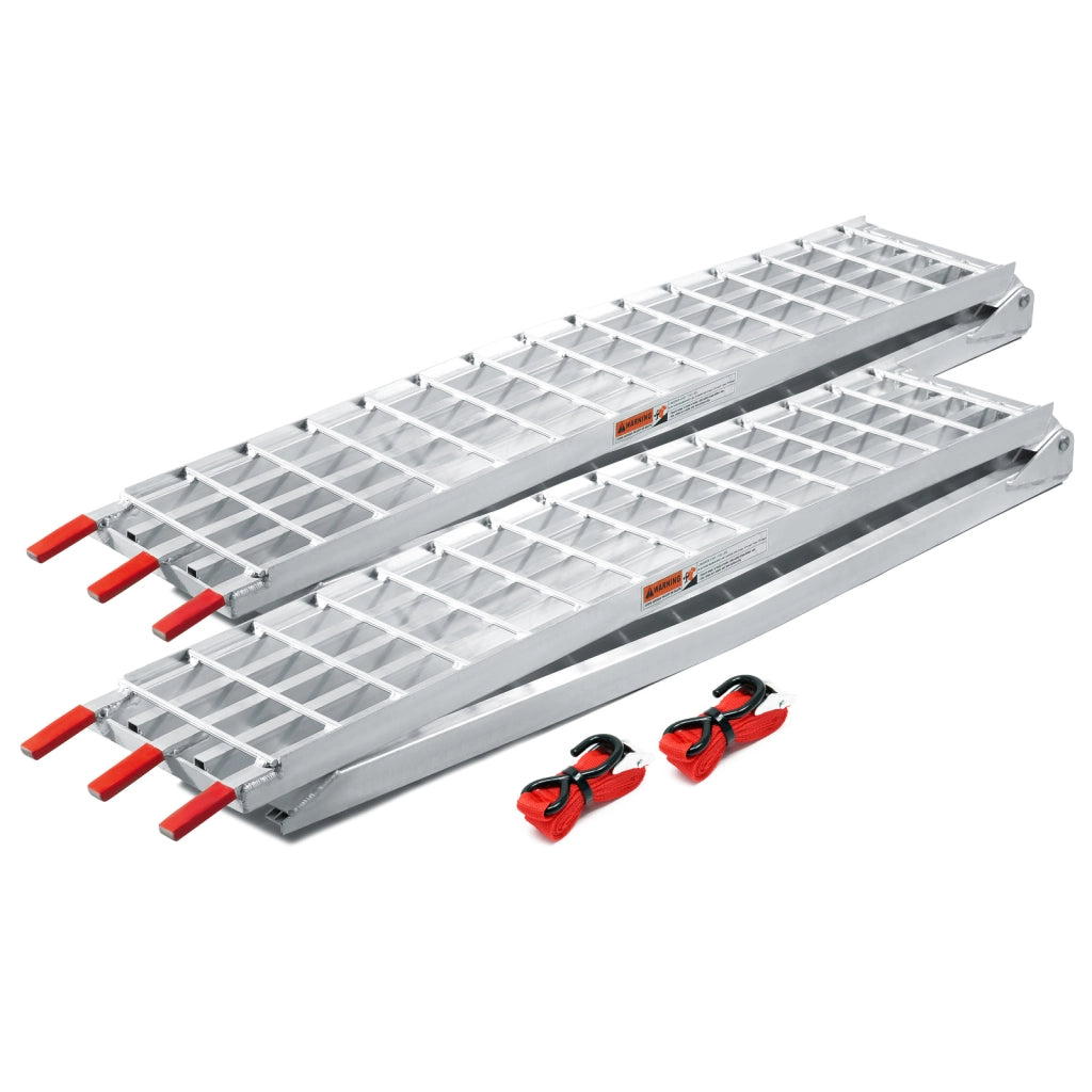 2x rampe di carico ripiegabili per moto ATV 310cm 1080kg In alluminio Rampa di salita