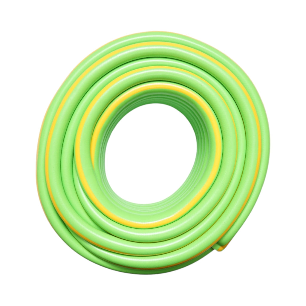 Tubo da giardino in PVC da 19 mm (3/4 pollici) con inserto tessile intrecciato, rotolo da 25 m