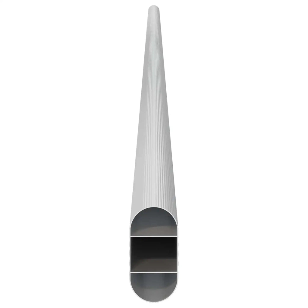 Asta per armadio 12 pz Argento 964 x 15 x 29 mm CFW2531840