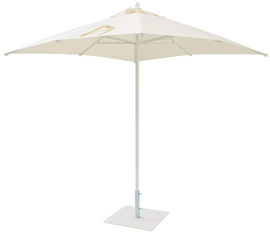Ombrellone da Giardino 2,25x2,25 m Palo Ø40 mm in Alluminio Maffei Kronos Ecrù