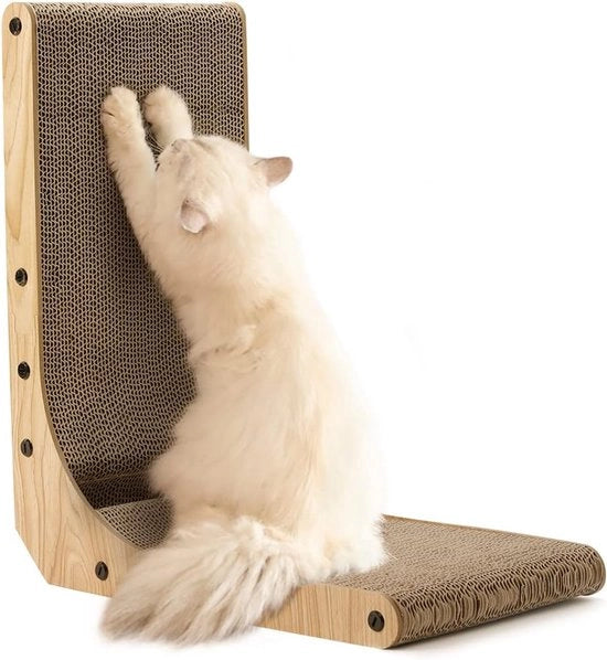 Pavimento per gatti - Cartone da grattare L - 47 cm alto