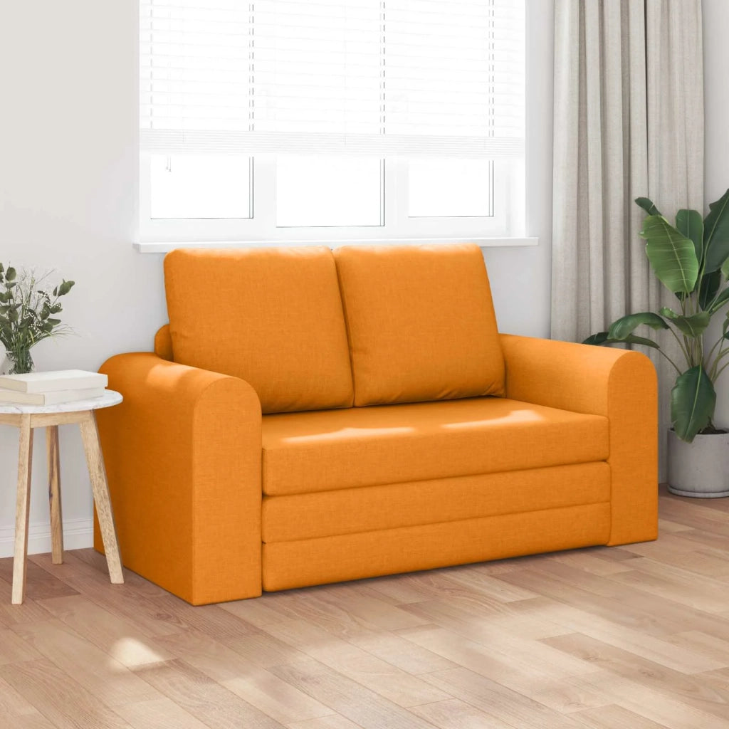 Divano letto 60cm Giallo Scuro Tessuto 4106681