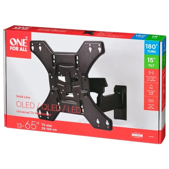 One For All Supporto TV orientabile Solid Turn 180 VESA 400