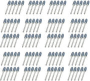 Set di 100 Sfere di Affilatura - Piastra Montata con Pietra Abrasiva - Diametro 3mm - Diametro del Disco 6mm - Forma Cilindrica - Per Jade/Metallo/Legno - Sfere di Affilatura