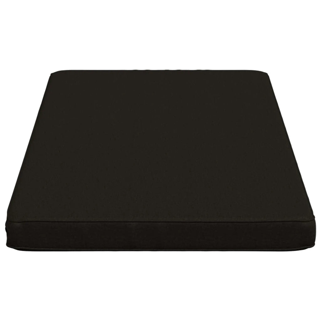 Cuscini per Panchina a 2 Pezzi VUGHT 2 pz 100% Poliestere Nero 951763