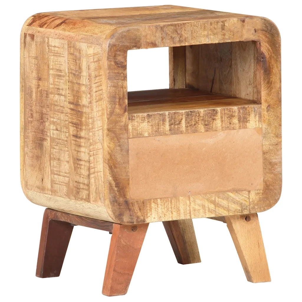 Comodino 30x30x41 cm in Legno di Mango Grezzo 321616