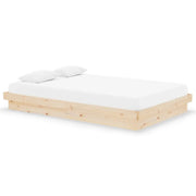 Letto matrimoniale | Letto per adulti | Giroletto in Legno Massello 120x190 cm Small Double