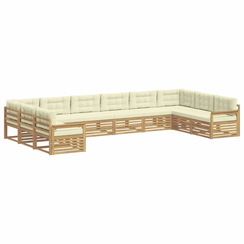 Set divani Legno di Acacia Massello 3391220