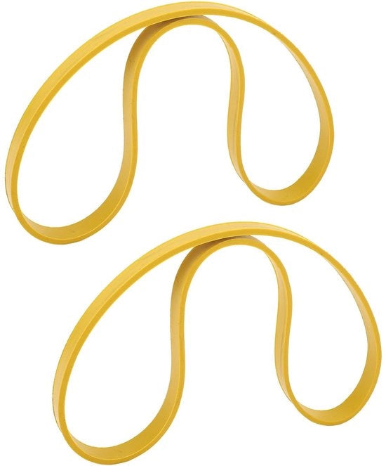 Bandzaagband in gomma - Antiscivolo - Adatto per 10 pollici - Sostituzione di pezzo danneggiato - Larghezza 12,75 mm - Lintzaagband