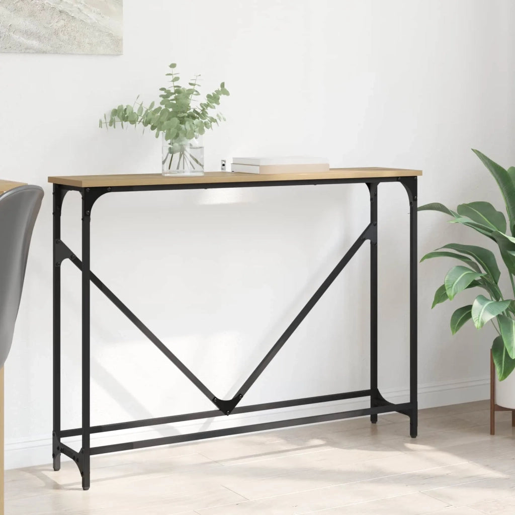 Tavolo consolle Rovere artigianale 102 x 23 x 75 cm 882221