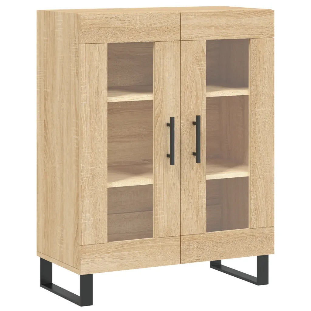 Credenza | Madia | Buffet da pranzo | Armadio da pranzo Rovere Sonoma 69,5x34x90 cm in Legno Multistrato
